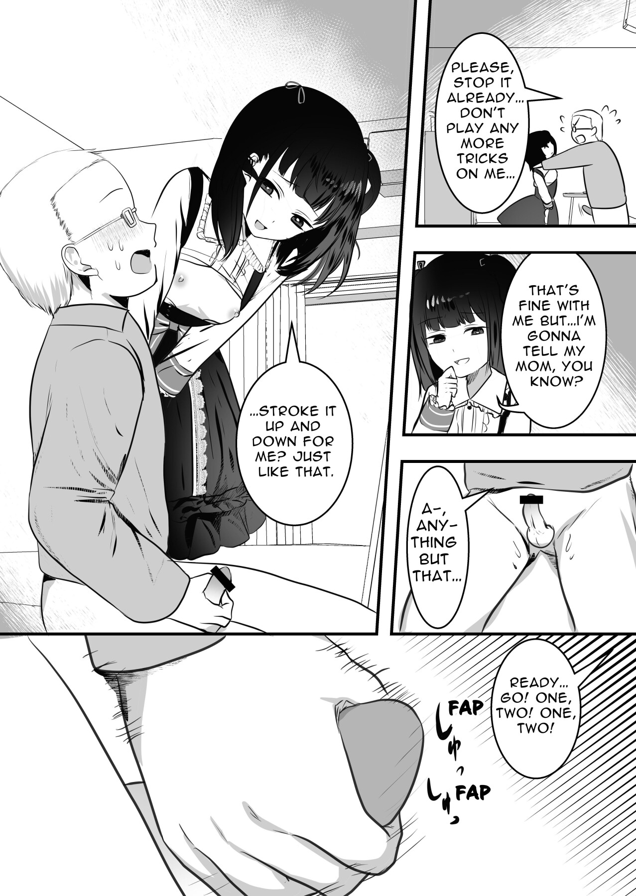 Hentai Manga Comic-A Female Brat Has Moved Into The House Next Door!-Read-10